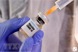 Thử nghiệm vắcxin ngừa COVID-19. (Ảnh: IRNA/TTXVN)