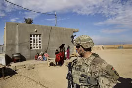Quân đội Mỹ tại Iraq. (Nguồn: The Times of Israel)