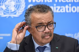 Tổng giám đốc Tổ chức Y tế Thế giới Tedros Adhanom Ghebreyesus. (Ảnh: The National)