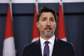 Thủ tướng Canada Justin Trudeau. (Ảnh: AFP/TTXVN)