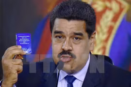 Tổng thống Venezuela Nicolás Maduro. (Nguồn: AFP/TTXVN)