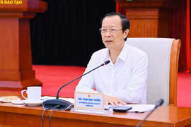 Thứ trưởng Bộ Giáo dục và Đào tạo Phạm Ngọc Thưởng. (Ảnh: PV/Vietnam+)