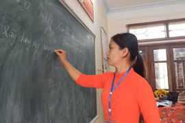 Ngành sư phạm đang có sức hút lớn với thí sinh nhờ các chính sách ưu tiên. (Ảnh: Phạm Mai/Vietnam+)