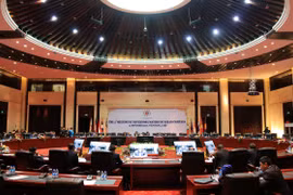 Toàn cảnh Hội nghị. (Ảnh: Phạm Kiên/Vietnam+)