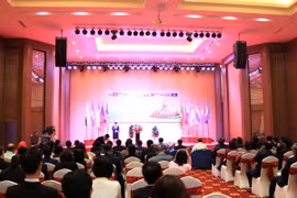 Quang cảnh lễ khai mạc. (Ảnh: Phạm Kiên/TTXVN)