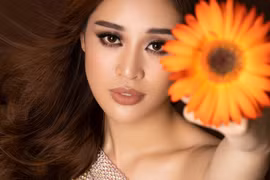 Hoa hậu Khánh Vân đã sẵn sàng cho đấu trường Miss Universe. (Ảnh: Nguyễn Long/Vietnam+)