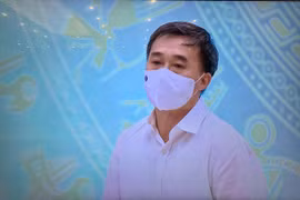 Thứ trưởng Bộ Y tế, ông Trần Văn Thuấn. (Ảnh: Mai Mai/Vietnam+)