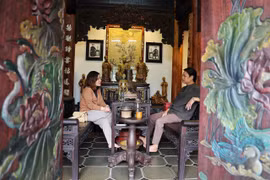 Độc đáo kiến trúc nhà cổ 5 gian đồng bằng Bắc Bộ 'trên mái nhà' 