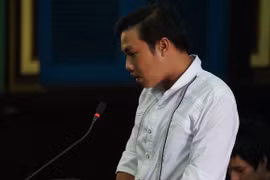 Phạm Sỹ Hoài Như tại phiên tòa xét xử. (Nguồn: Báo Tuổi trẻ)