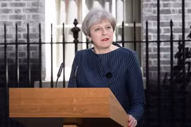 Thủ tướng Anh Theresa May. (Nguồn: THX/TTXVN)