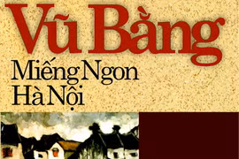 Một phần bìa một ấn bản sách Món ngon Hà Nội.