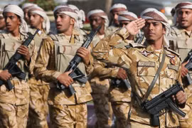 Binh sỹ Qatar. (Nguồn: Getty Images)