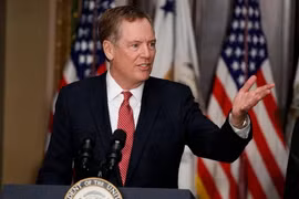 Đại diện Thương mại Mỹ Robert Lighthizer. (Nguồn: AP)