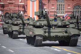 Xe tăng chiến đấu chủ lực T-90 của quân đội Nga. (Nguồn: sputniknews)