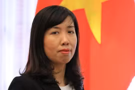 Người Phát ngôn Bộ Ngoại giao Việt Nam Lê Thị Thu Hằng. (Nguồn: TTXVN phát)