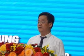 Tân Bí thư Thành ủy Phú Quốc Lê Quốc Anh. (Ảnh: Văn Sĩ/TTXVN)