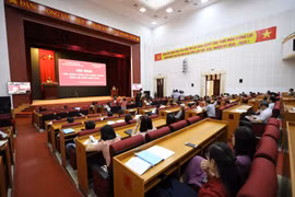 Hội nghị tập huấn công tác nhân quyền năm 2022 tỉnh Lai Châu. (Ảnh: Nhật Anh)