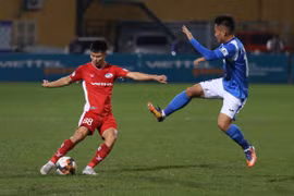Viettel xứng đáng vô địch V-League 2020. (Ảnh: Hiển Nguyễn/Vietnam+) 