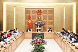 Thủ tướng Phạm Minh Chính chủ trì cuộc họp. 