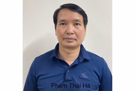 Bị can Phạm Thái Hà. (Ảnh: TTXVN phát)