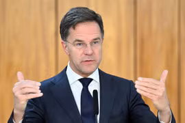 Thủ tướng sắp mãn nhiệm của Hà Lan Mark Rutte. (Nguồn: AFP/TTXVN)