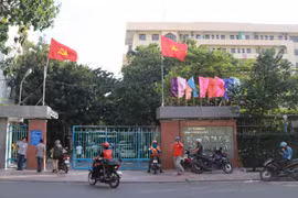 Bệnh viện Đa khoa tỉnh Khánh Hòa - nơi có sản phụ tử vong. (Ảnh: Phan Sáu/TTXVN)