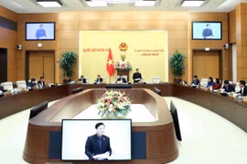 Quang cảnh phiên họp. (Ảnh: Phạm Kiên/TTXVN)