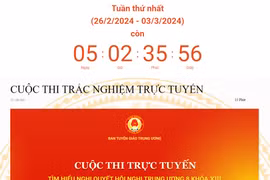Cuộc thi diễn ra từ ngày 26/2 đến hết ngày 17/3.