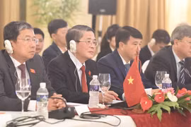 Phó Chủ tịch Quốc hội Nguyễn Đức Hải tại Phiên họp thứ nhất Ủy ban hợp tác liên nghị viện Việt Nam-Cuba. (Ảnh: Việt Hùng/TTXVN)