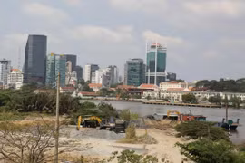 Một góc Thành phố Hồ Chí Minh. (Ảnh: Hùng Võ/Vietnam+)