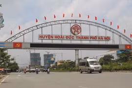 Hoài Đức tập trung phát triển cơ sở hạ tầng kiến trúc, cảnh quan đô thị… đạt tiêu chuẩn lên quận hấp lực giới đầu tư.