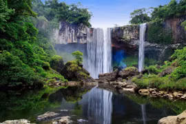 Cao nguyên Kon Hà Nừng được UNESCO công nhận là Khu dự trữ sinh quyển thế giới. (Nguồn ảnh: TTXVN)