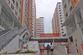 Khu nhà ở xã hội tại thành phố Nha Trang, tỉnh Khánh Hòa. (Ảnh: Nguyễn Dũng/TTXVN)