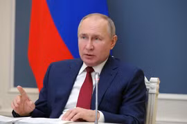 Tổng thống Nga Vladimir Putin. (Ảnh: AFP/TTXVN)