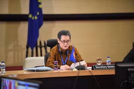 Tổng thư ký Hiệp hội các quốc gia Đông Nam Á (ASEAN) Dato Lim Jock Hoi. (Ảnh: TTXVN phát)