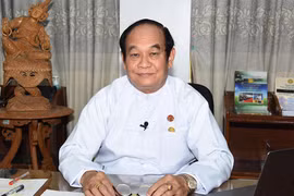 Bộ trưởng Y tế Myanmar Myint Htwe. (Nguồn: gnlm.com.mm)