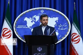 Người phát ngôn Bộ Ngoại giao Iran Saeed Khatibzadeh. (Ảnh: IRNA/TTXVN)