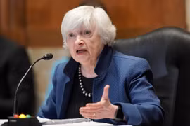 Bộ trưởng Tài chính Mỹ Janet Yellen. (Ảnh: AFP/TTXVN)