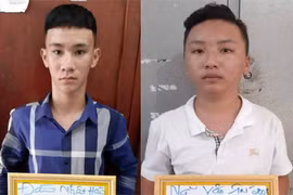 Đối tượng Đào Nhật Hào và Nguyễn Văn Trí. (Nguồn: congan.com.vn)