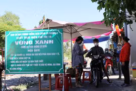Thành phố Tuy Hòa, Phú Yên đang thiết lập thêm nhiều vùng xanh. (Ảnh: Phạm Cường/TTXVN)