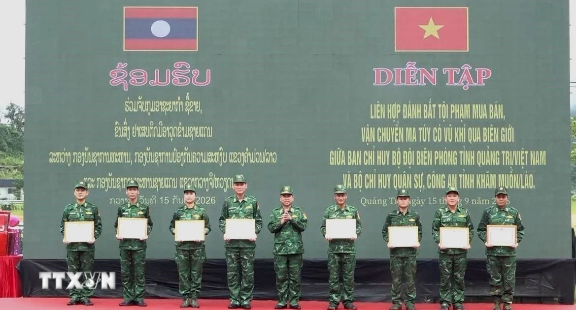 Việt Nam-Lào phối hợp đấu tranh với tội phạm ma túy