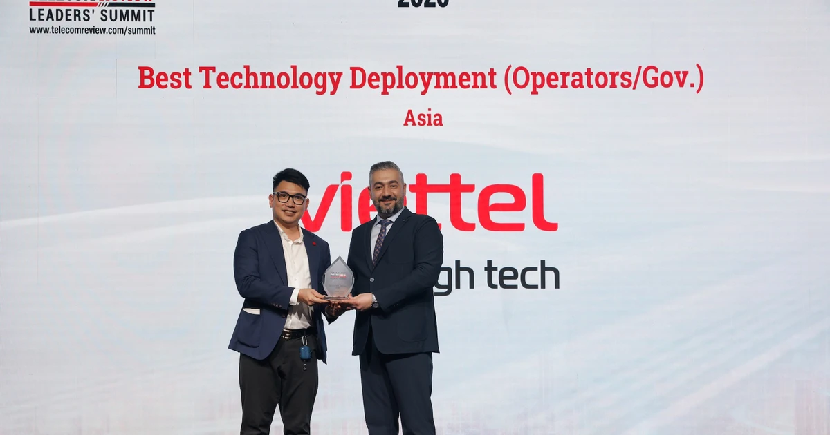 Doanh nghiệp Việt đầu tiên được vinh danh tại Telecom Review