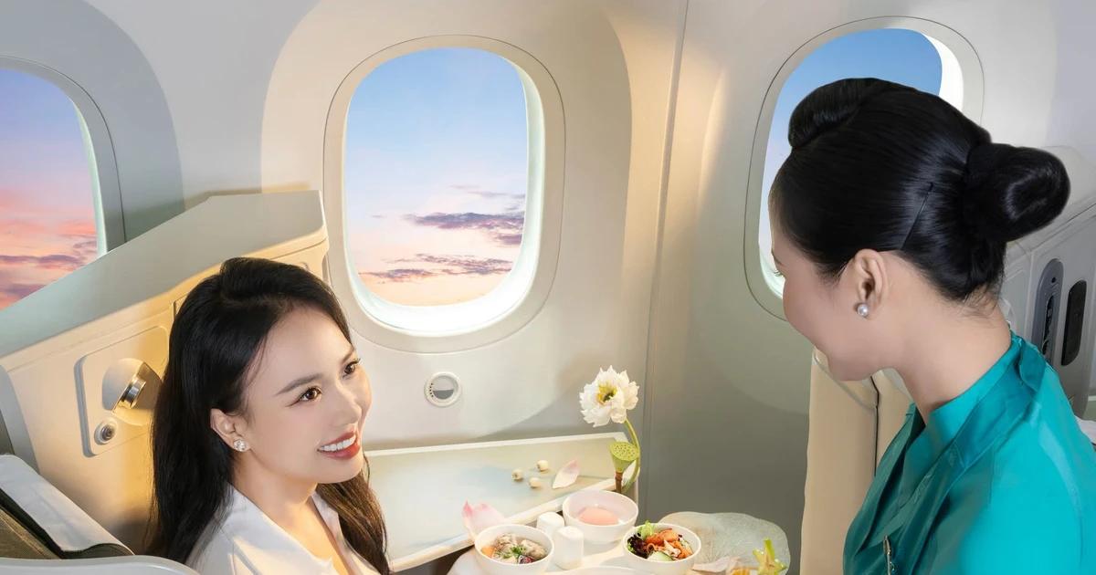 Vietnam Airlines là hãng bay có ẩm thực tốt nhất thế giới