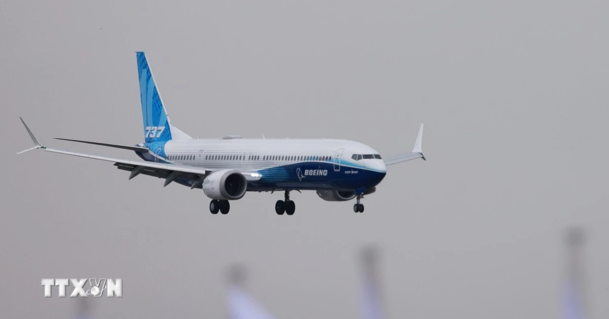 Mỹ cấp chứng nhận an toàn cho máy bay Boeing 737 MAX 10