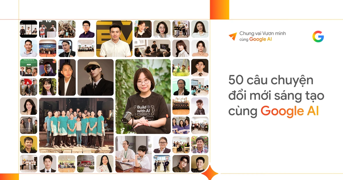 Google giới thiệu 50 câu chuyện đổi mới sáng tạo cùng AI tại Việt Nam