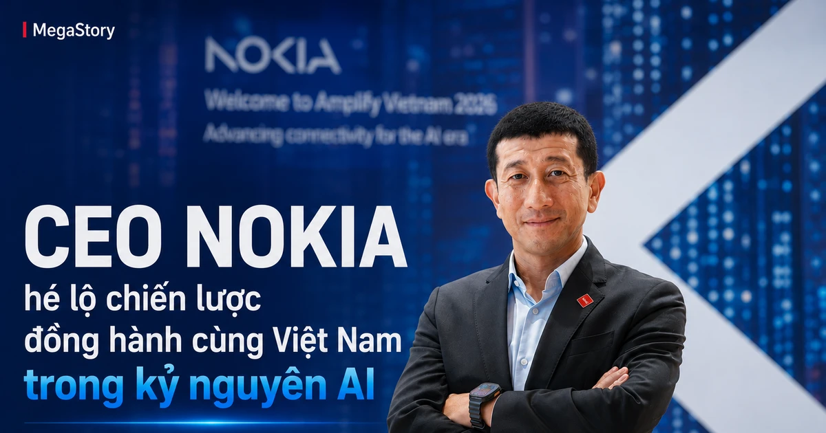 30 năm tại Việt Nam, CEO Nokia hé lộ chiến lược đồng hành cùng kỷ nguyên AI