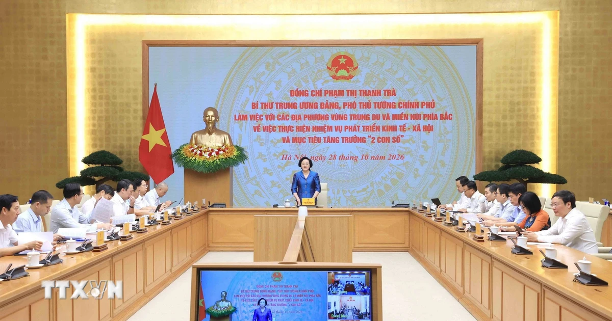 Vùng trung du và miền núi phía Bắc kiên định mục tiêu tăng trưởng hai con số