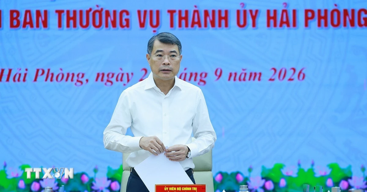 Thủ tướng Lê Minh Hưng: Hải Phòng phải chuẩn bị đội ngũ lãnh đạo có tư duy chiến lược, năng lực kiến tạo