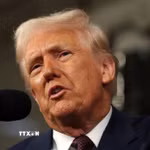 Tổng thống Mỹ Donald Trump. (Ảnh: IRNA/TTXVN phát)