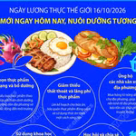 Ngày Lương thực Thế giới: “Đổi mới ngay hôm nay, nuôi dưỡng tương lai”